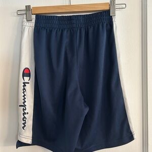 2-pack Champion & Adidas Boys Medium Navy Basketball Shorts